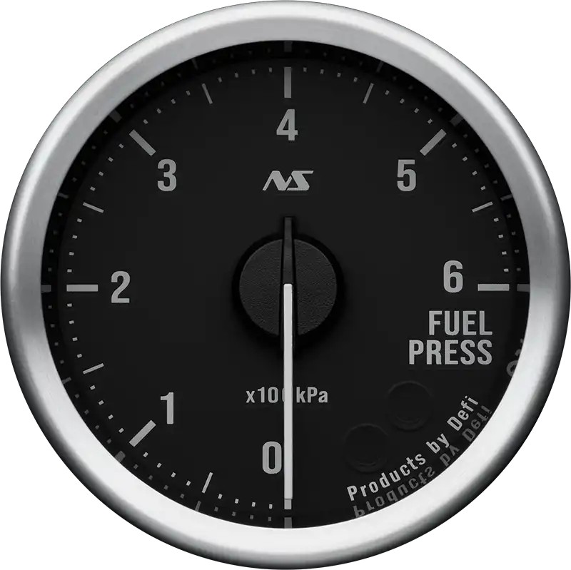 DEFI Defi-Link Meter ADVANCE RSⅡ アドバンスアールエスセカンド 燃圧計 （表示範囲：0kPa～600kPa） Φ52 80sグリーン DF20801 - 写真 1