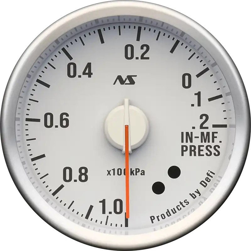 DEFI Defi-Link Meter ADVANCE RSⅡ アドバンスアールエスセカンド インマニ計 （表示範囲：-100kPa～+20kPa） Φ60 80sグリーン DF21303 - 写真 1