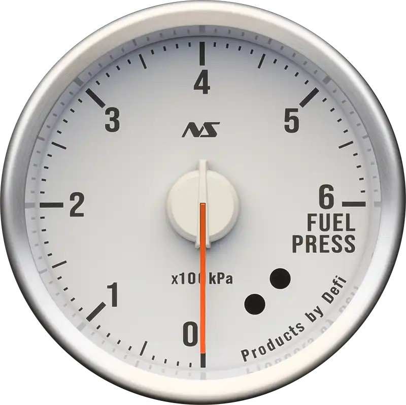 DEFI Defi-Link Meter ADVANCE RSⅡ アドバンスアールエスセカンド 燃圧計 （表示範囲：0kPa～600kPa） Φ60 80sグリーン DF21503 - 写真 1