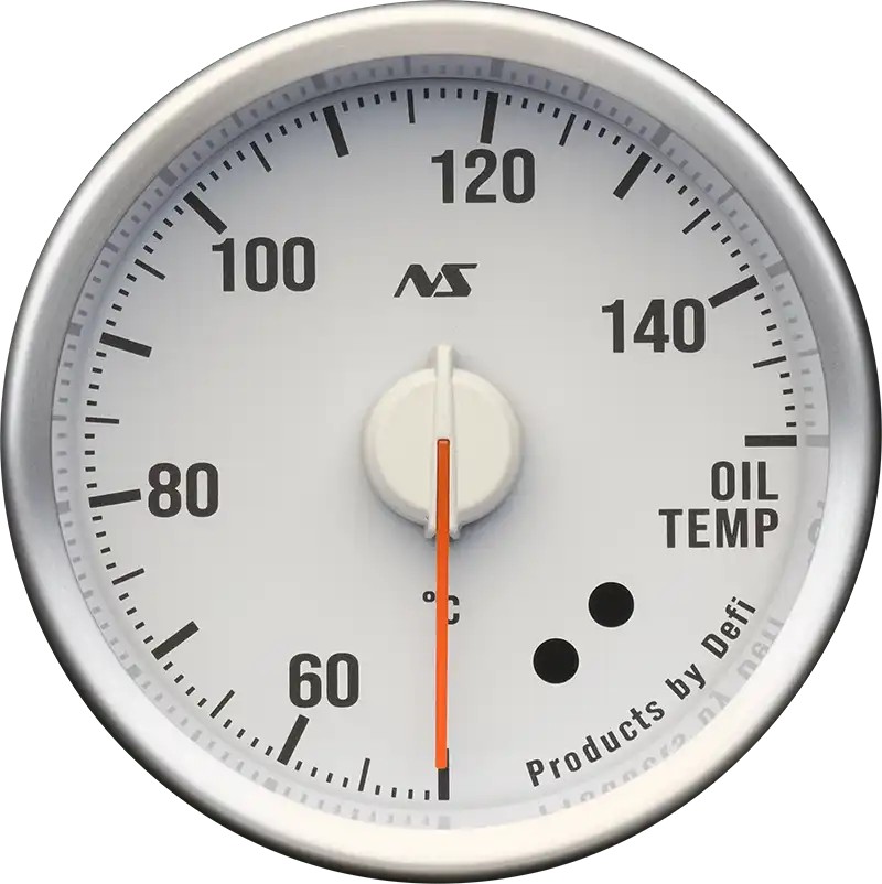 DEFI Defi-Link Meter ADVANCE RSⅡ アドバンスアールエスセカンド 油温計 （表示範囲：50℃～150℃） Φ60 90sレッド DF21604 - 写真 1