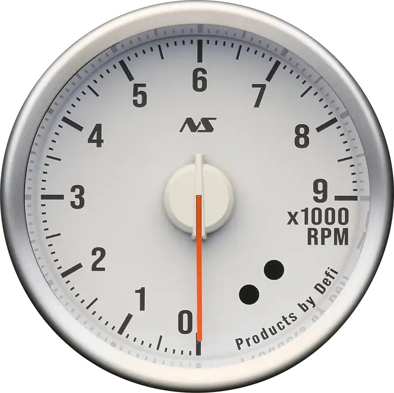 DEFI Defi-Link Meter ADVANCE RSⅡ アドバンスアールエスセカンド タコメーター （表示範囲：0RPM～9000RPM） Φ60 80sグリーン DF21903 - Foto 1