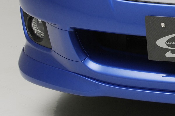 K2GEAR *ワゴンセダン共用フロントリップフスポイラー 黒ゲルコート仕上げ（Subaru Legacy BL5用） — 写真 2