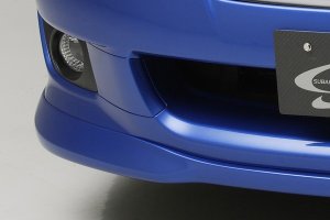 K2GEAR Wagon/Sedan Front Lip Spoiler — Black Gelcoat for Subaru Legacy BL5 — 2