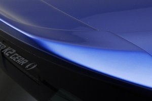 K2GEAR Wagon Roof Spoiler — FRP with Black Gelcoat — 2