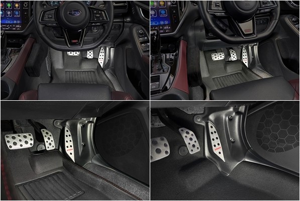K2GEAR 右足フットレストkit VN# / VBH / GU#・GT・GK（Subaru WRX S4 VBH用） — 写真 2