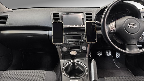 K2GEAR Soporte para smartphone tipo i para Legacy BP#BL#, lado izquierdo para Subaru Legacy BL5 — Foto 4