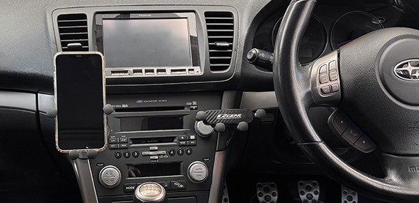 K2GEAR Soporte para smartphone tipo i para Legacy BP#BL#, lado izquierdo para Subaru Legacy BL5 — Foto 5