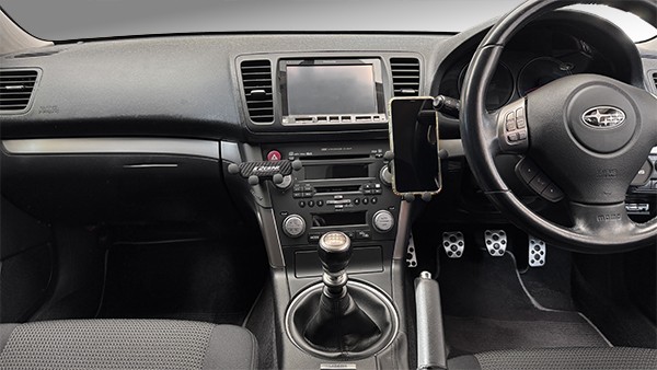 K2GEAR Soporte para smartphone tipo i para Legacy BP#BL#, lado izquierdo para Subaru Legacy BL5 — Foto 8