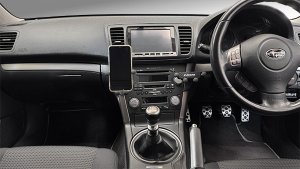 K2GEAR Soporte para smartphone tipo i para Legacy BP#BL#, lado izquierdo para Subaru Legacy BL5 — Foto 6