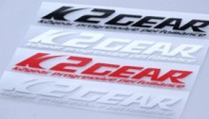 K2GEARロゴステッカー L2枚set