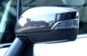 K2GEAR Dry-Carbon Door Mirror Covers and Garnishes for Subaru XV GP