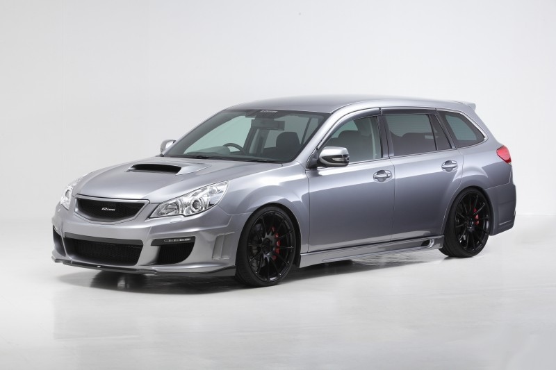 K2GEAR Legacy BR/BM Reiz Side Skirts — Left/Right Set for Subaru Legacy BR — Photo 2