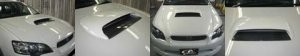 K2GEAR BP/BL / BH/BE Hood Air Scoop — FRP
