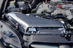 K2GEAR Hood Blade Trim — WCF for Subaru Legacy BL5 — 2