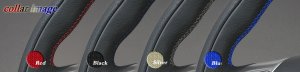 K2GEAR REIZ Sports Steering 360G イタリアンレザー（Subaru Forester SJ5用） — 写真 6