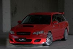 K2GEAR Full Front Lip Spoiler — WCF for Subaru Legacy BP