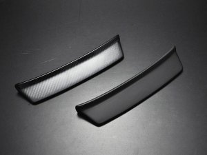 LIBERAL Navigation Screen Sunshade for GR/GV GH/GE — Genuine carbon (clear-coated) for Subaru Impreza WRX STI GV