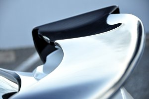 LIBERAL LOW-MOUNT 3D Wing — Carbon (clear-coated) for Subaru Impreza WRX STI GV — 2