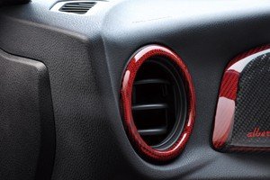 LIBERAL Side Air Vent Grille — Colored carbon
