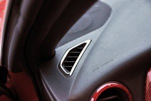 LIBERAL Side Defroster Grille — Colored carbon