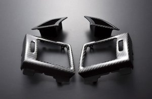 LIBERAL Defroster & Air Vent Grilles — Colored carbon for Subaru Legacy BR