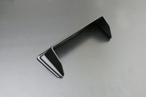 LIBERAL Navigation Screen Sunshade for SJ — Genuine carbon (clear-coated) for Subaru Forester SJ5