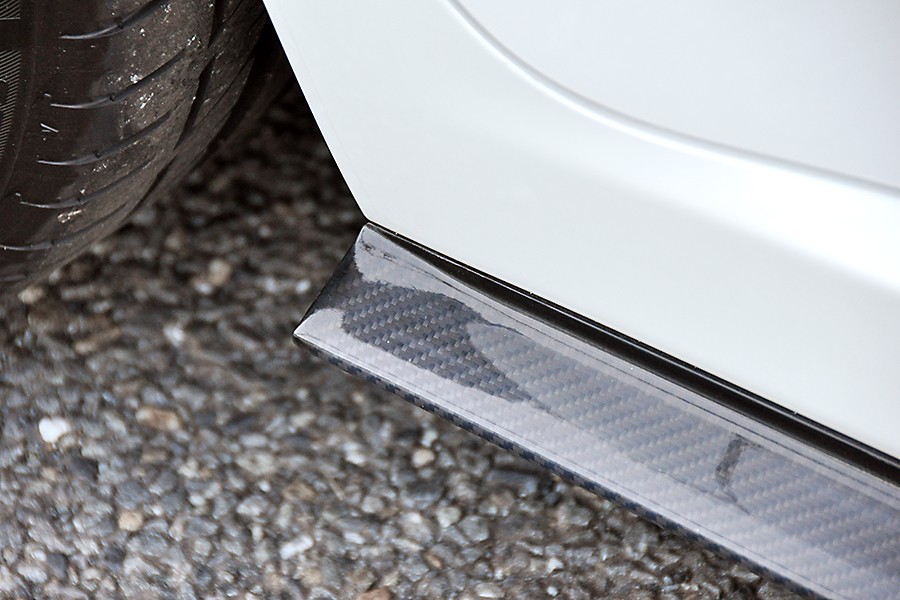 LIBERAL Side Lower Spoilers — Unpainted (FRP) for Subaru Impreza WRX STI GV — Photo 3