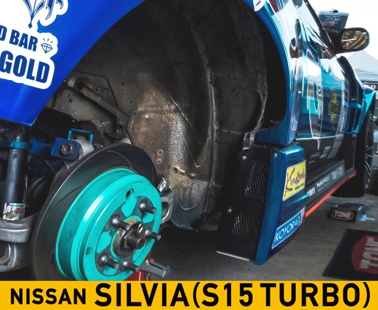 Project μ Rear big rotor kit Projectμ BIG ROTOR KIT REARfor NISSAN SILVIA/180SX BRK-R30510-S15 OEM BRK-R30510-S15 — Photo 3