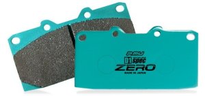 Project μ ผ้าเบรก Projectμ D1 spec ZERO CP207C7 OEM CP207C7 — รูปภาพ 1