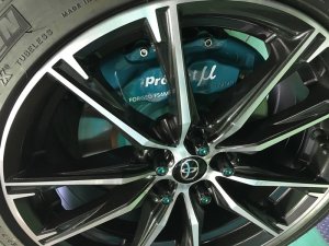 Project μ คาลิเปอร์เบรก Projectμ FS4M FORGED STREET CALIPER 4pistons x 2Pads FS4M-T112SP OEM FS4M-T112SP — รูปภาพ 10