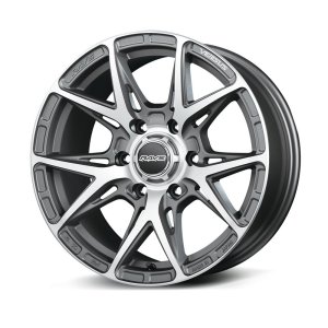 RAYS Craft Collection VV21SX 17x8J матовый алмазный рез / боковая матовая графитовая 12267802016M4