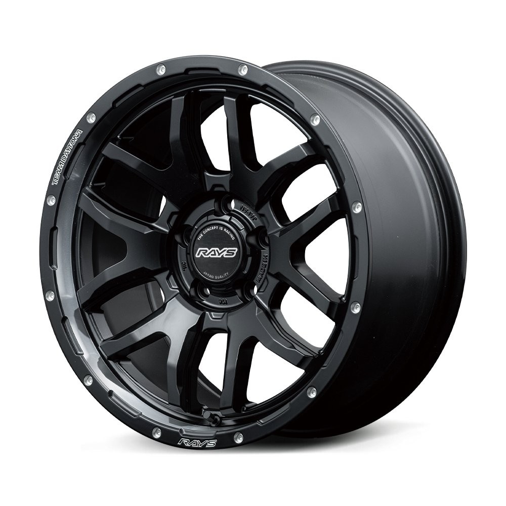 RAYS F6 boost 16x7J полуматовый черный 38066704005N1 - Фото 2