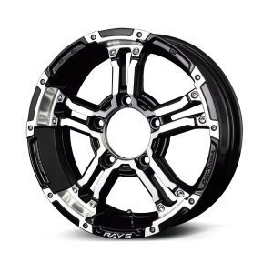 RAYS FDX-J 16x5.5J Чёрный/Алмазная резка 38846552015DW
