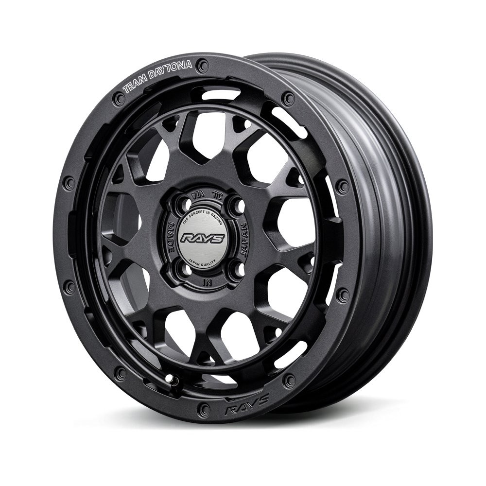 RAYS M9+ SPEC-M 15x5J Полуматовый супер-тёмный ган-металлик 38195504792AOJ - Фото 6