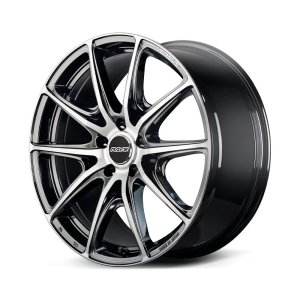 RAYS VV25R 19x8J Glass Black + RAP(68J) Diamond Cut/Side Jet Black 12299804520YAJ - thumbnail 4