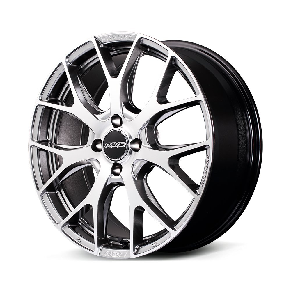 RAYS 2x7FT 17x7J Алмазная резка/Серый боковой грейс 27337703425QAJ - Фото 3