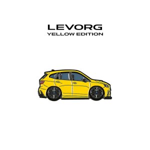 Subaru Pin de colección Leen Customs — LEVORG YELLOW EDITION OEM FHEX25001001