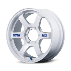 RAYS TE37 SB 30TH STICKER Ver. — 17x6.5J / +37 / 6x139.7 / WH OEM 02507653716WH
