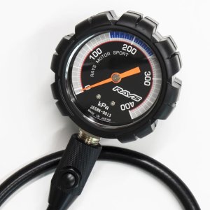 RAYS 26S เรซิ่ง แอร์เกจ 60 — สีดำ / สีดำ OEM 740926GAUGEBK