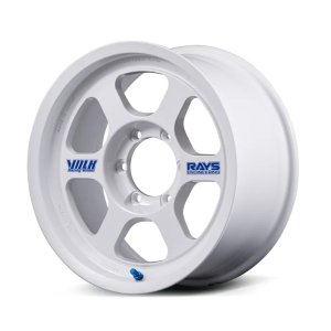 RAYS TE37 XT 30TH STICKER Ver. — 16x6.5J / +38 / 6x139.7 / WH OEM 02486653816WH