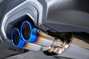 SYMS リヤマフラー＆ガーニッシュセット OEM Y0800SL001（Subaru Forester SLG用） — 2