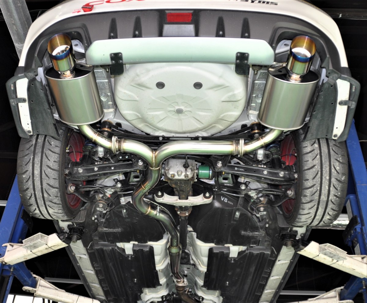SYMS WRX VA HIGH PERFORMANCE EXHAUST SYSTEM OEM Y0800VA013（Subaru WRX STI VAB-A用） — 写真 3