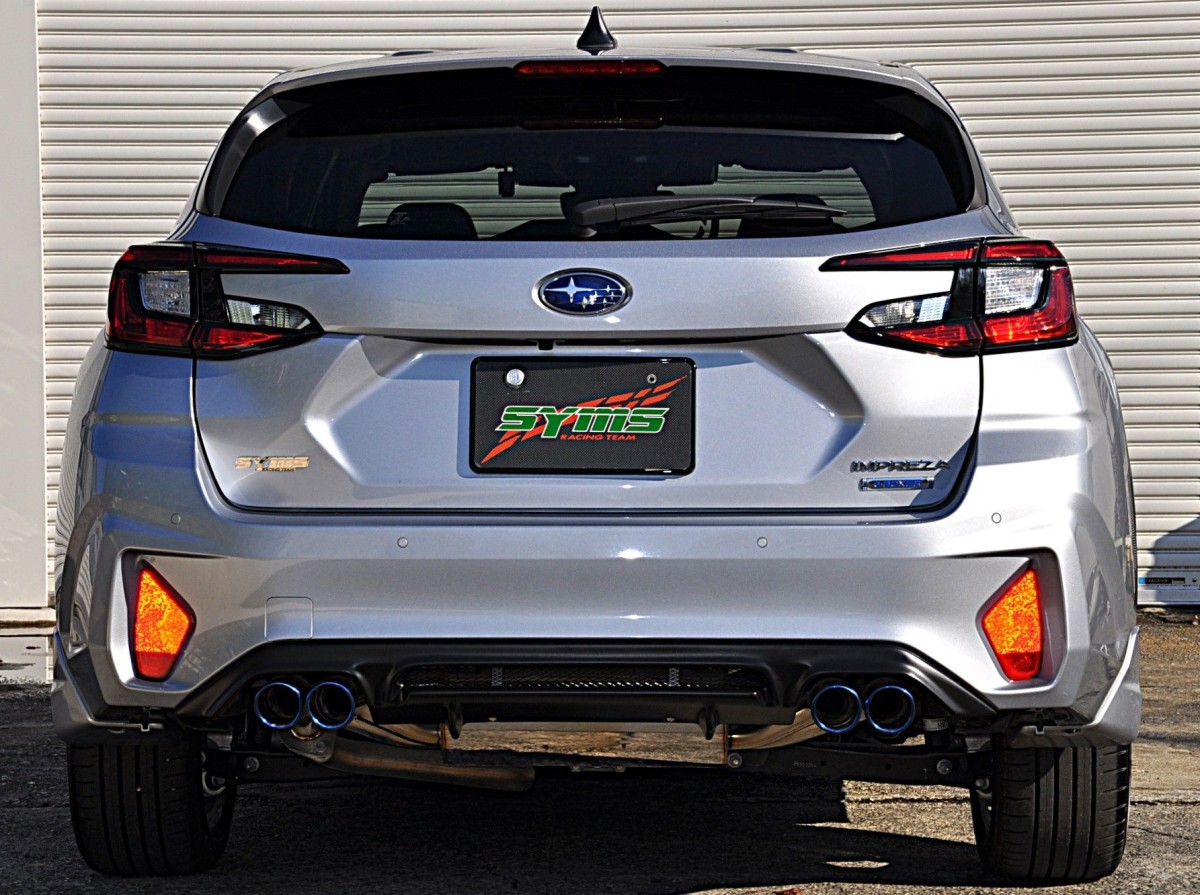 SYMS Комплект заднего глушителя и накладки OEM Y3000GU001 для Subaru Crosstrek GUE — Фото 2