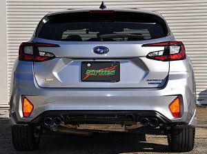 SYMS リヤマフラー＆ガーニッシュセット OEM Y3000GU001（Subaru Crosstrek GUE用） — 2