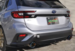 SYMS EXチャンバー＆リヤマフラーセット OEM Y0800VN010（Subaru Levorg VN5用）
