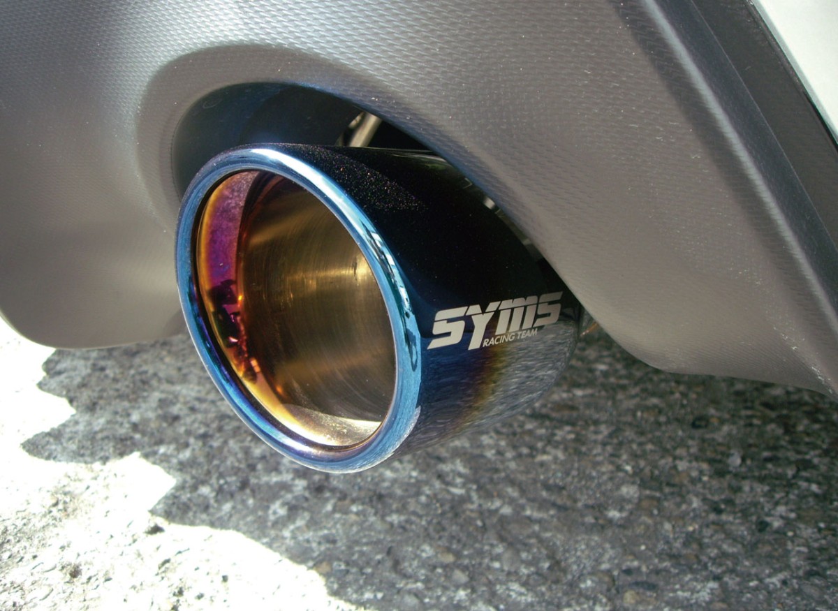 SYMS ﾘﾔﾏﾌﾗｰ＆ExﾁｬﾝﾊﾞｰSET OEM Y0800ZC011（Subaru BRZ ZC6用） — 写真 2
