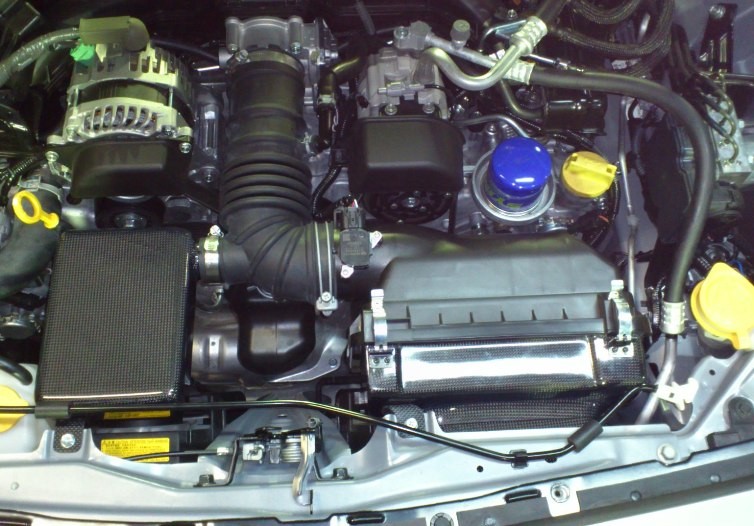 SYMS ｴｱｲﾝﾀﾞｸｼｮﾝﾎﾞｯｸｽ（ﾁｬﾝﾊﾞｰ付き） OEM Y2000EG110（Subaru BRZ ZC6用） — 写真 5