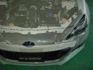 SYMS ｴｱｲﾝﾀﾞｸｼｮﾝﾎﾞｯｸｽ（ﾁｬﾝﾊﾞｰ&ｴｱﾌｨﾙﾀｰ付き） OEM Y2000EG115（Subaru BRZ ZC6用） — 2