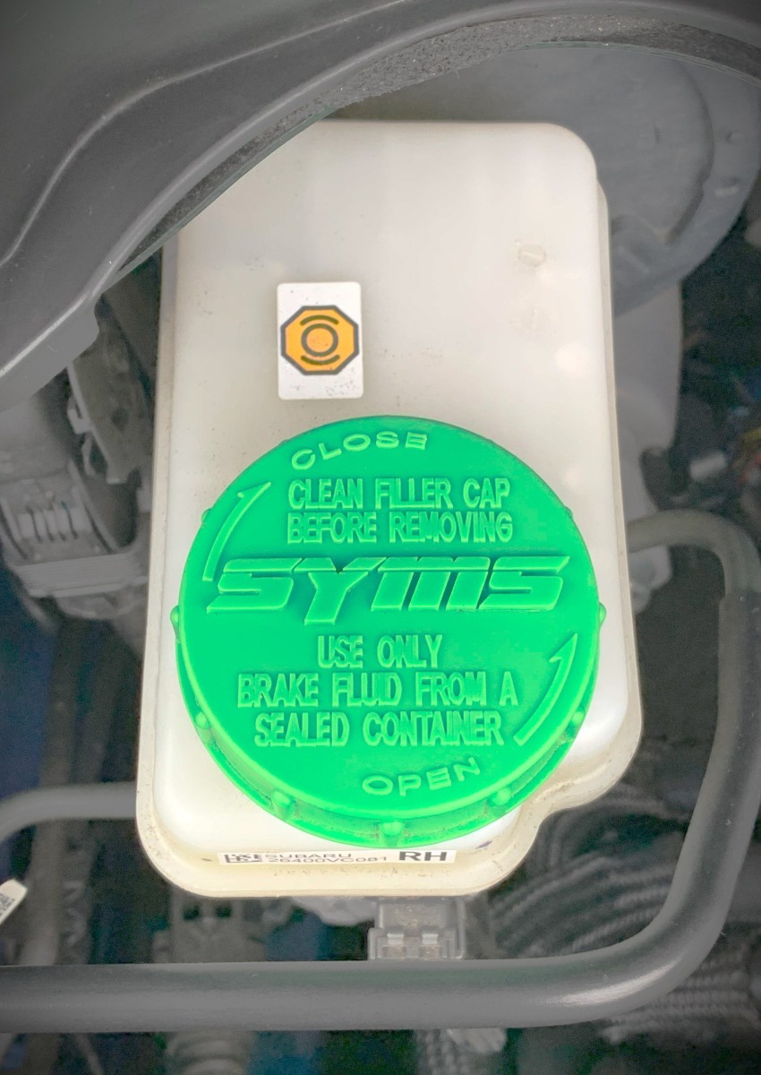 SYMS BRAKE FILLER CAP OEM Y100199028 — รูปภาพ 3