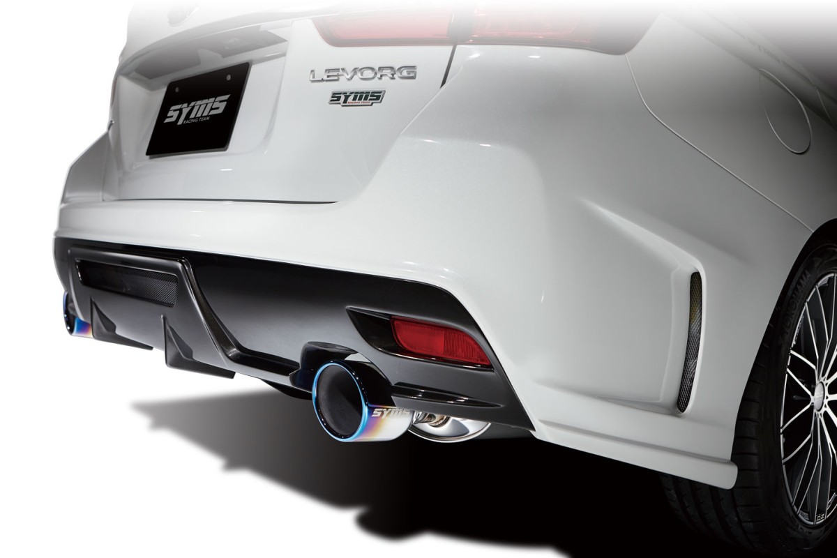 SYMS Conjunto de escape central y silenciador trasero con cámara EX OEM Y0800VM011 para Subaru Levorg VM4 — Foto 2